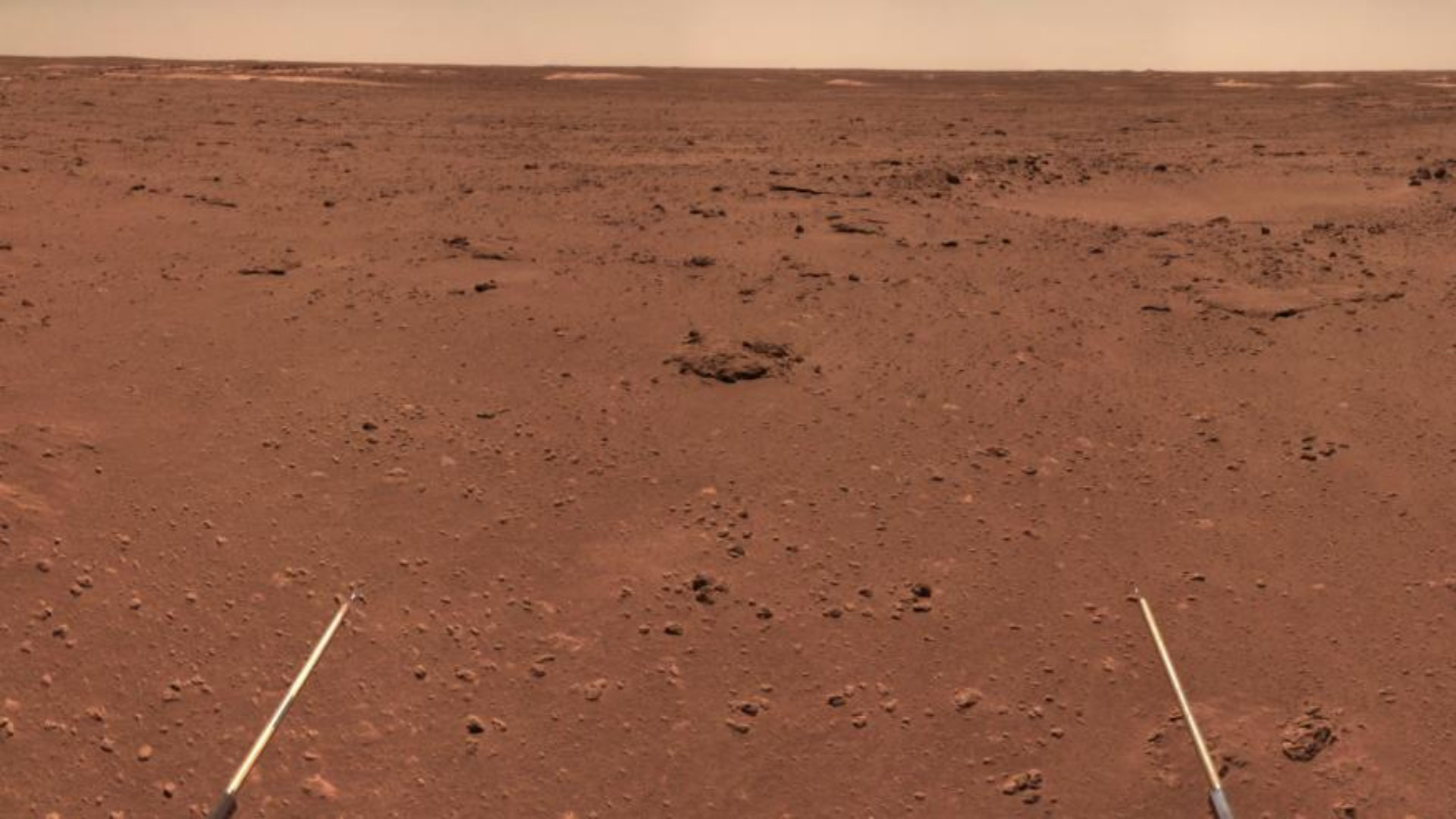 Марсианский зонд. Снимки с Марса 2022. Марс 2022. Снимки Марса с китайского марсохода. Свежие фото с Марса.