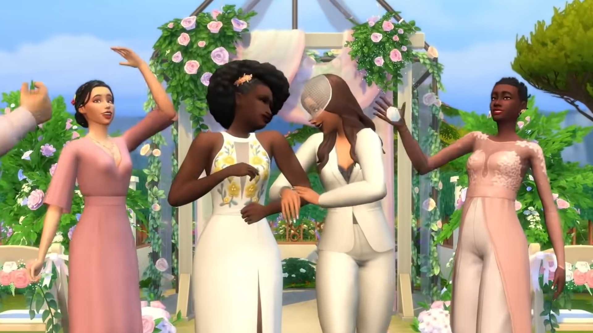 les sims 4 mariage