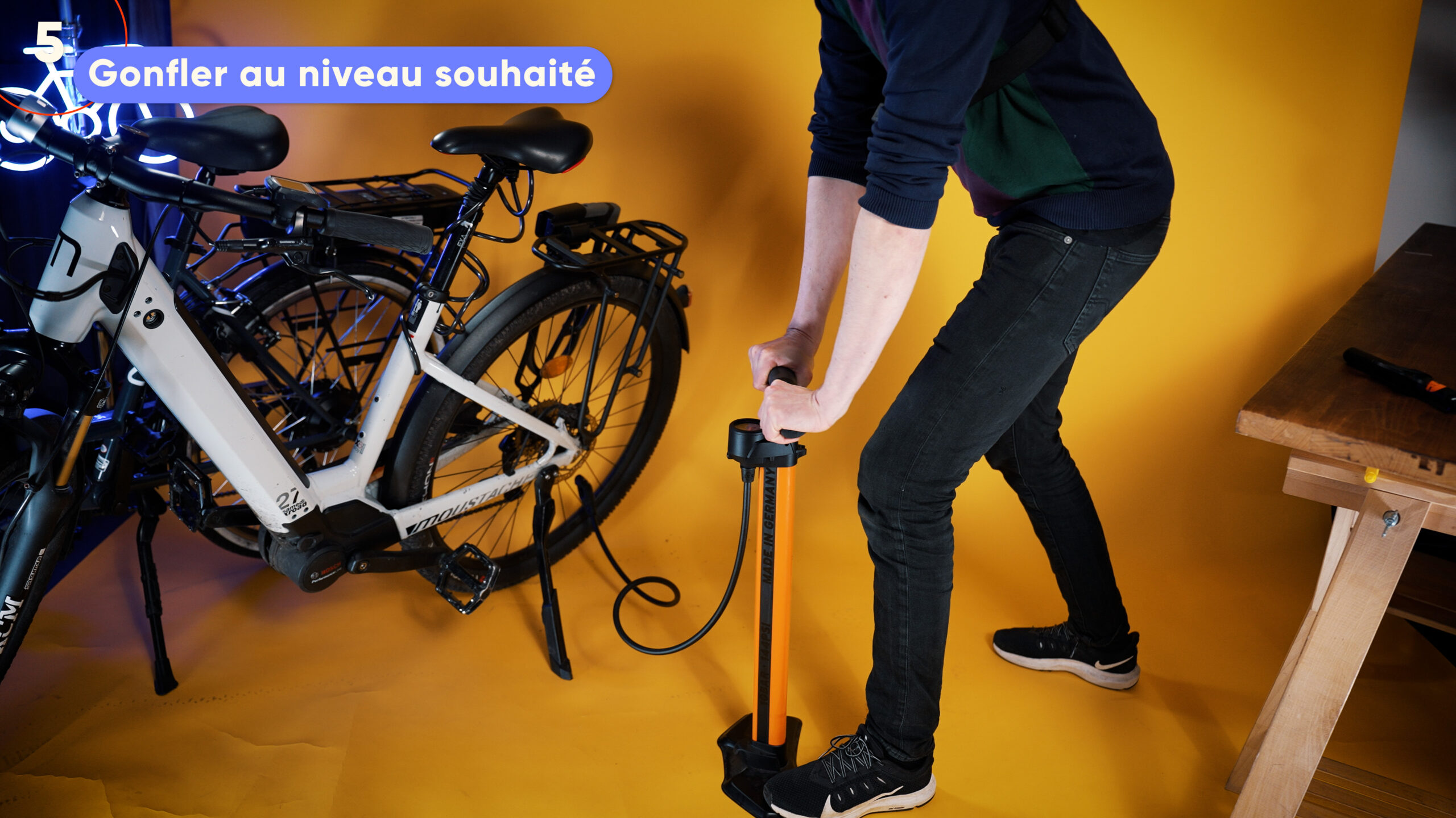 Comment gonfler un pneu velo - CYCLES ET SPORTS