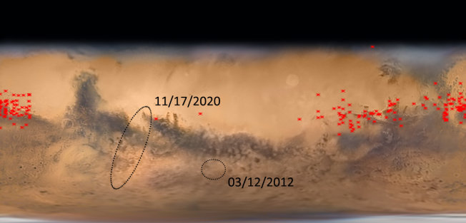 Une loi mathématique a été découverte dans les dunes de sable sur Terre et  sur Mars - Numerama