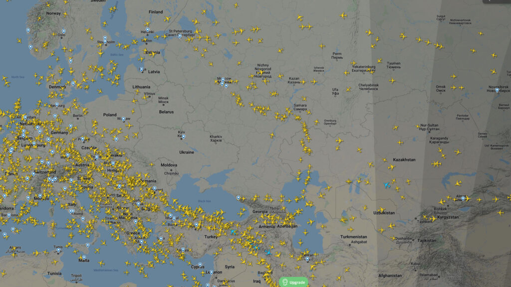 Ukraine Flightradar24