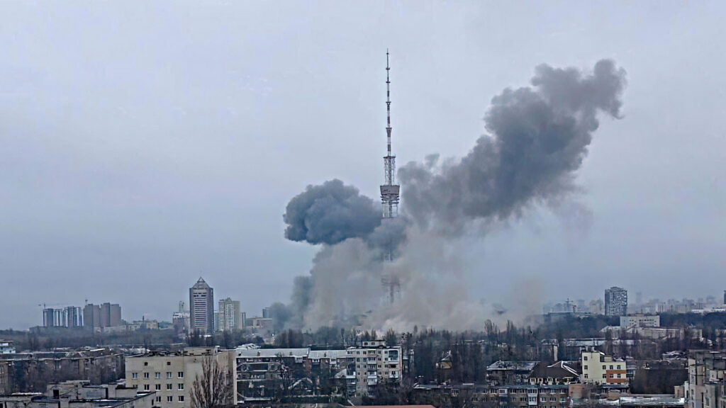 ukraine russie bombardement