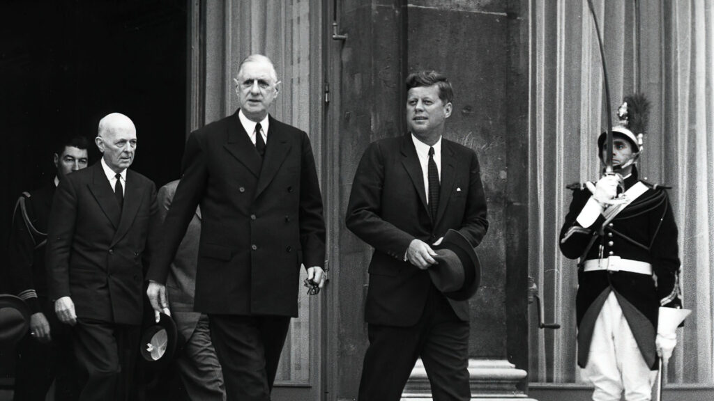de Gaulle Kennedy
