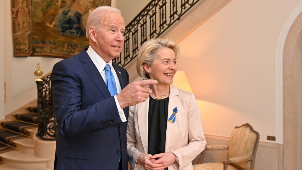 Joe Biden Ursula von der Leyen