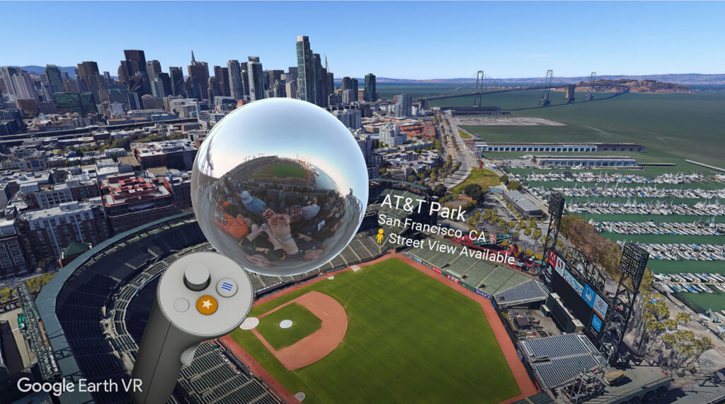Google Earth VR Street View