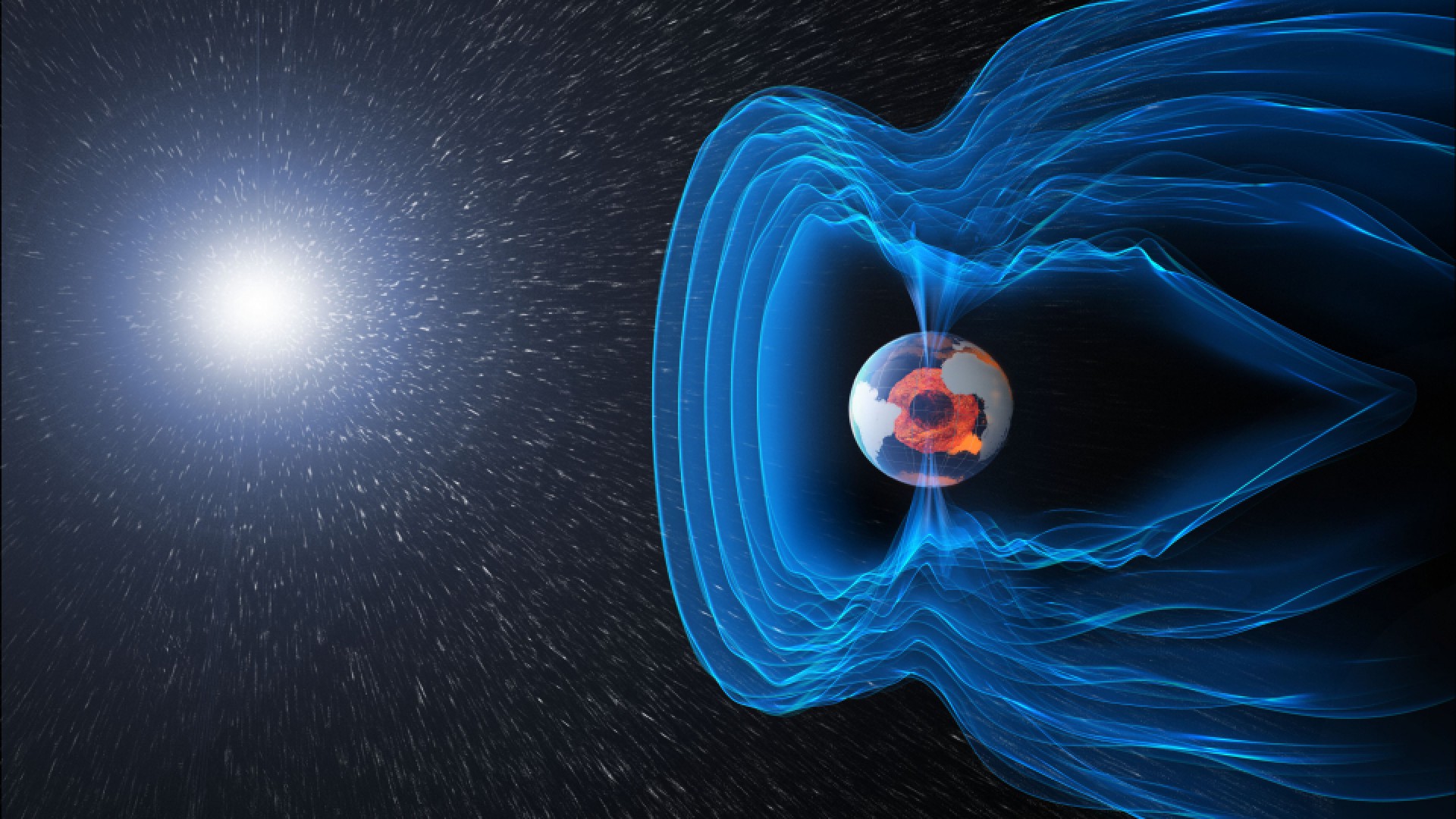 Zullen de magnetische polen van de aarde echt omslaan?