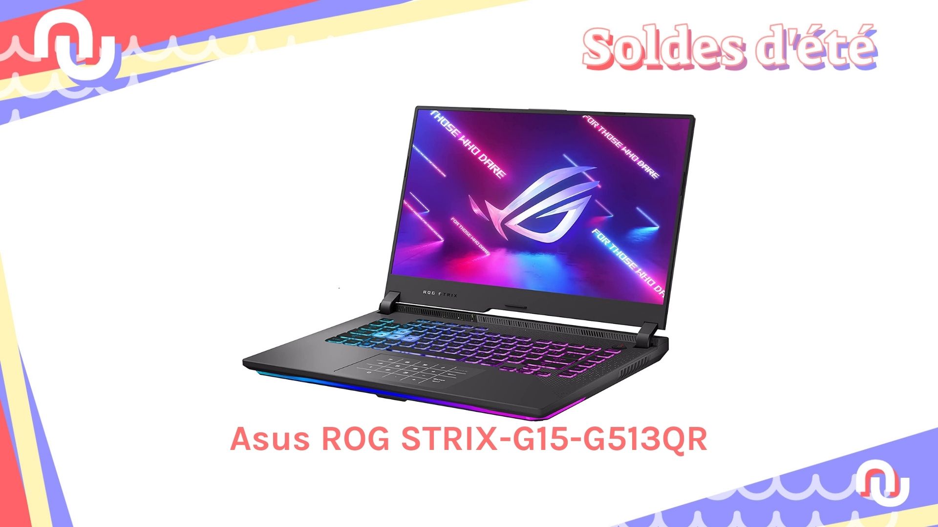 Le très performant PC portable gamer Asus ROG Strix G15 est 400€ moins cher  - Numerama