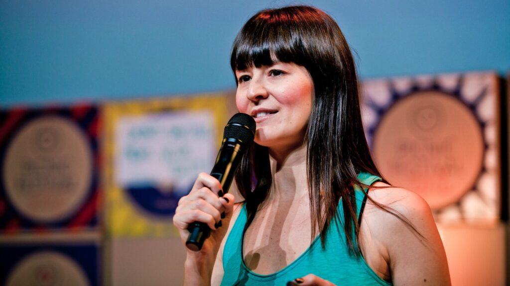 Elizabeth Stark, au Cnic Festival, en 2012. Source: Jonne Seijdel.