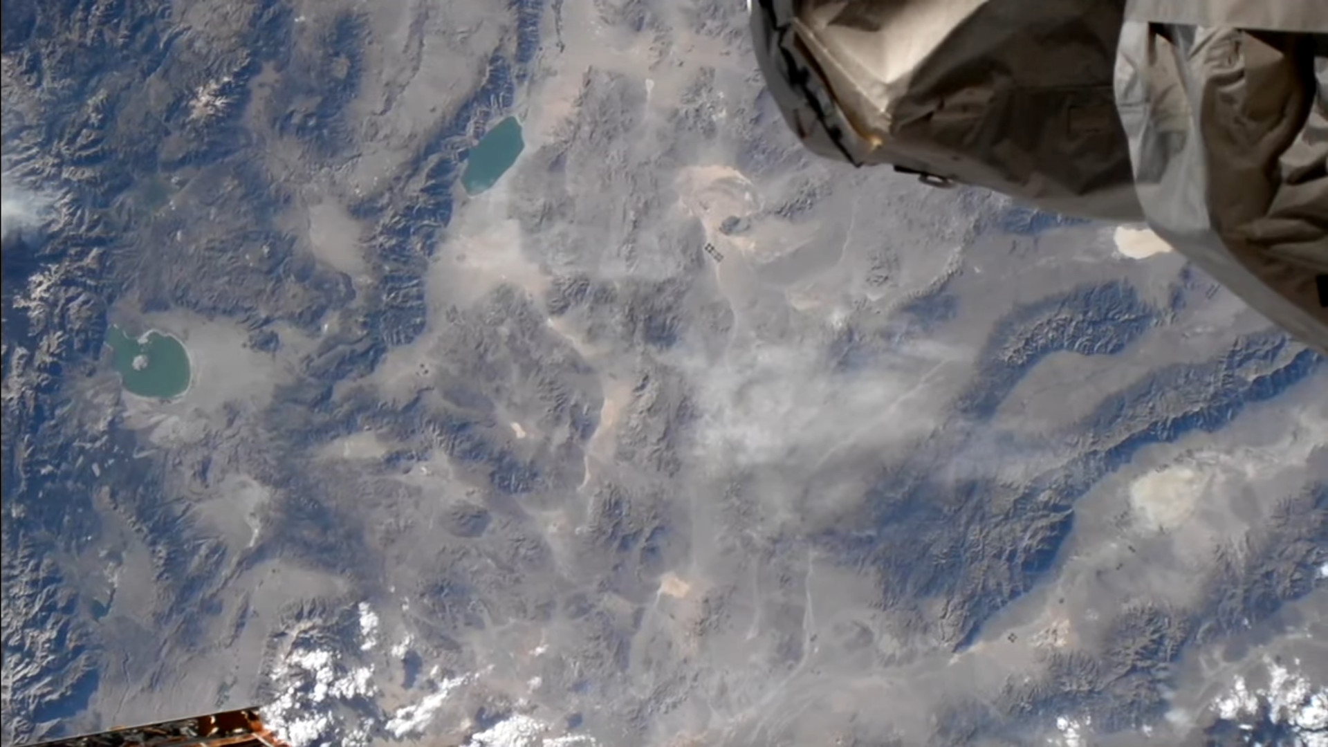 California fire so large you can see it from space
