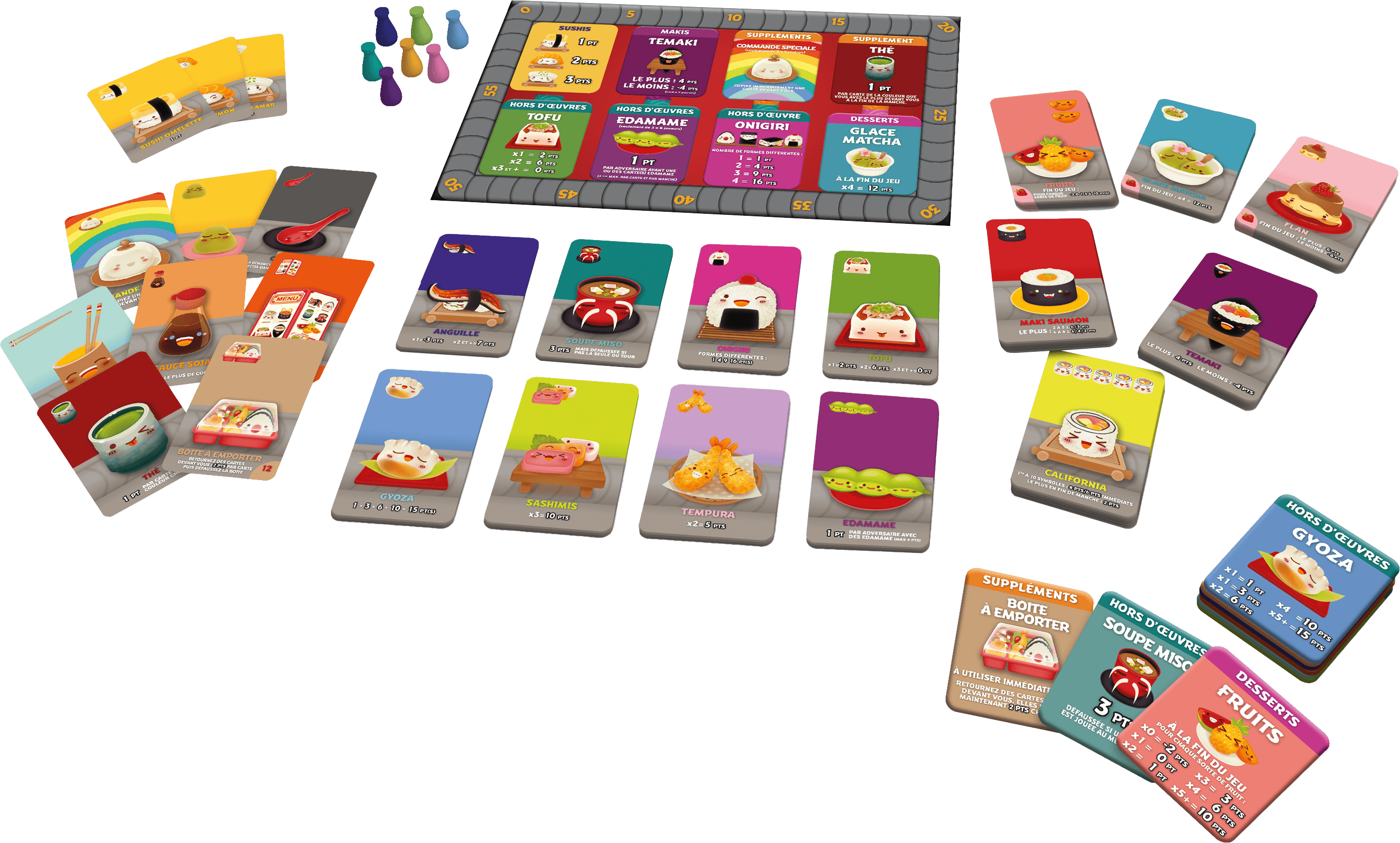 On a joué à Sushi Go Party, le jeu familial le plus adorable du moment -  Numerama