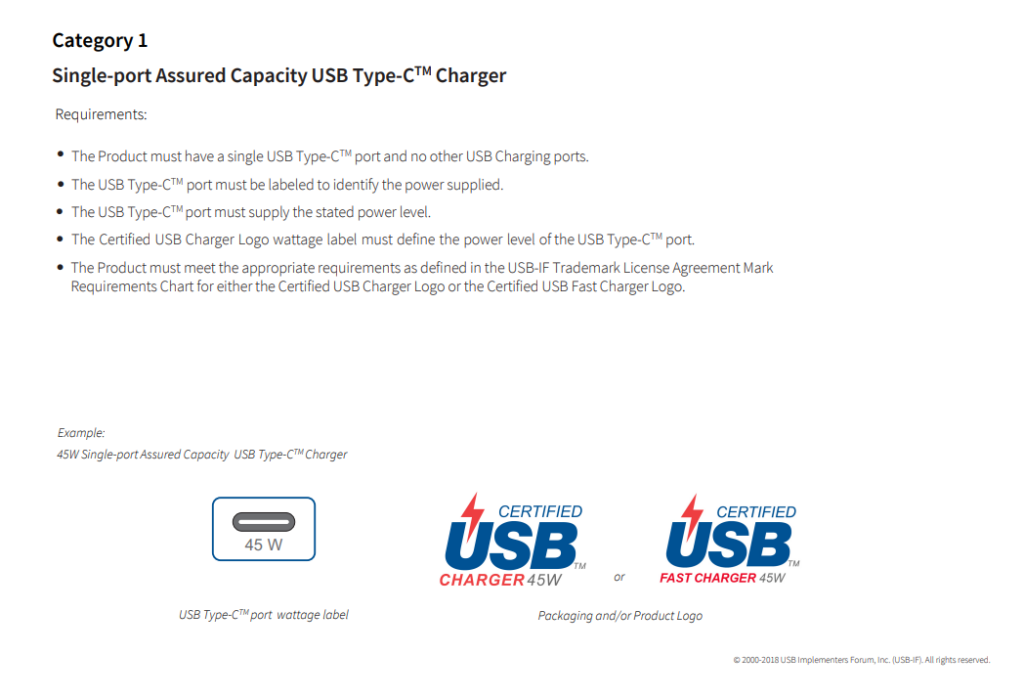 USB Logo Charger