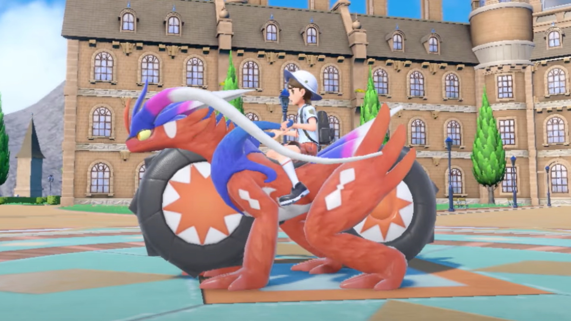 Dans Pokémon Violet et Écarlate, votre créature légendaire sera aussi un  scooter - Numerama