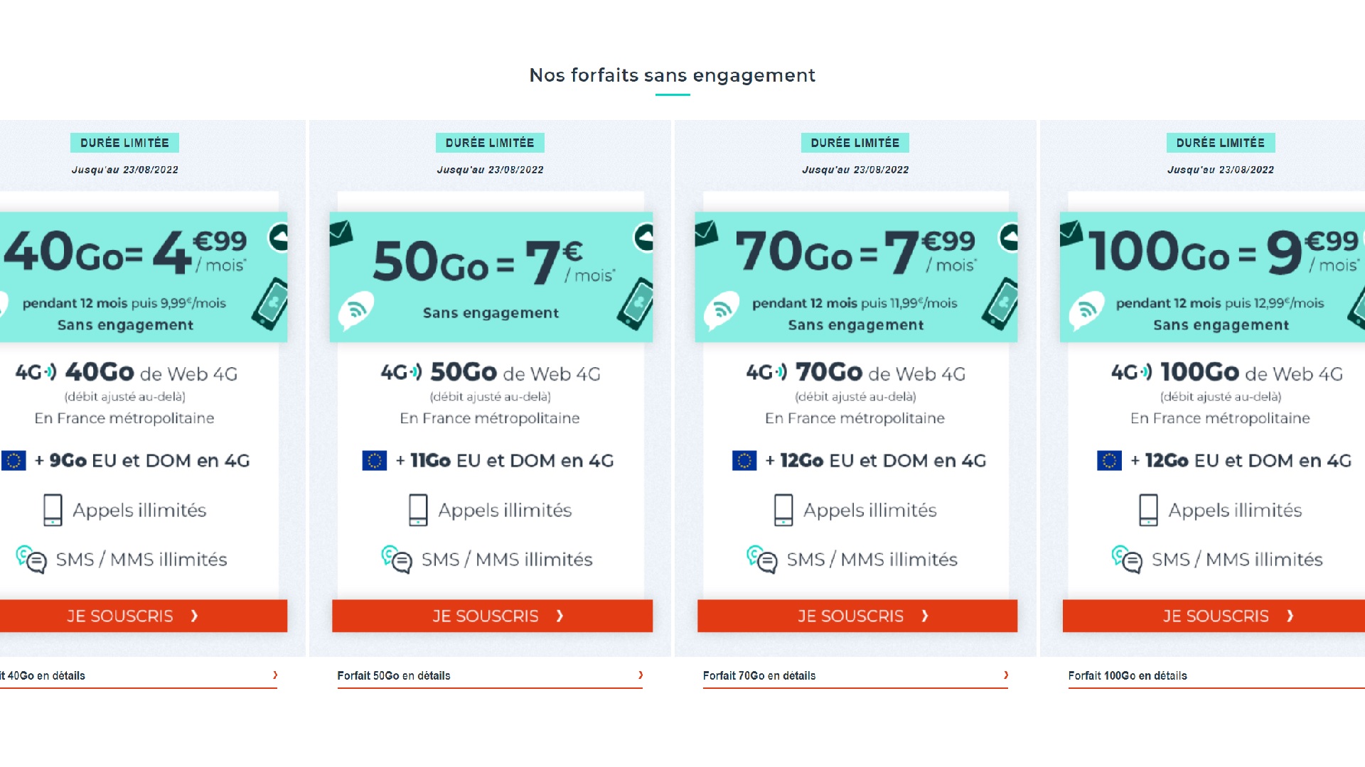 Des forfaits mobiles pas chers pendant les soldes avec Cdiscount