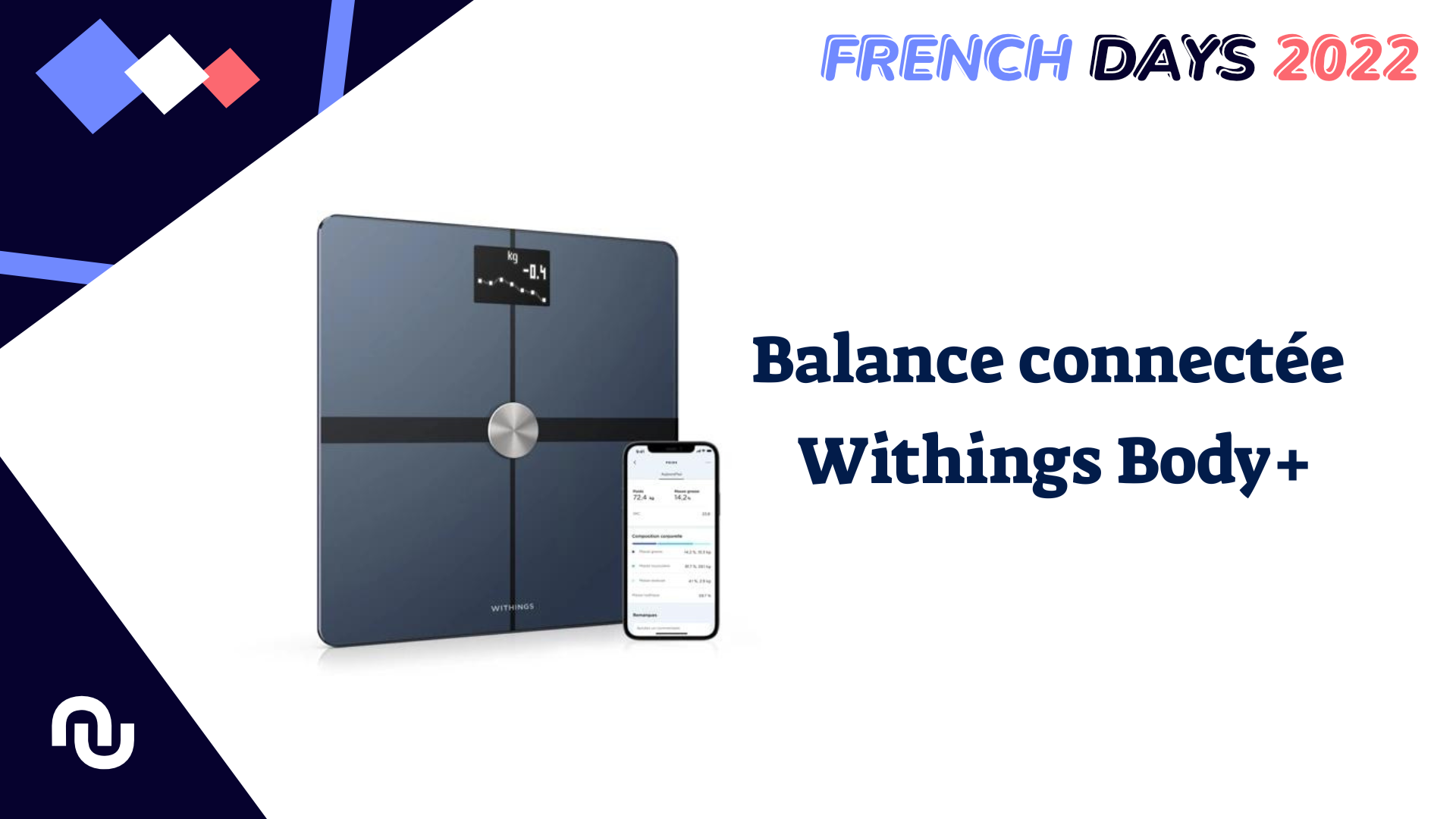 Cette balance connectée en promo synchronise votre poids avec votre  smartphone - Numerama