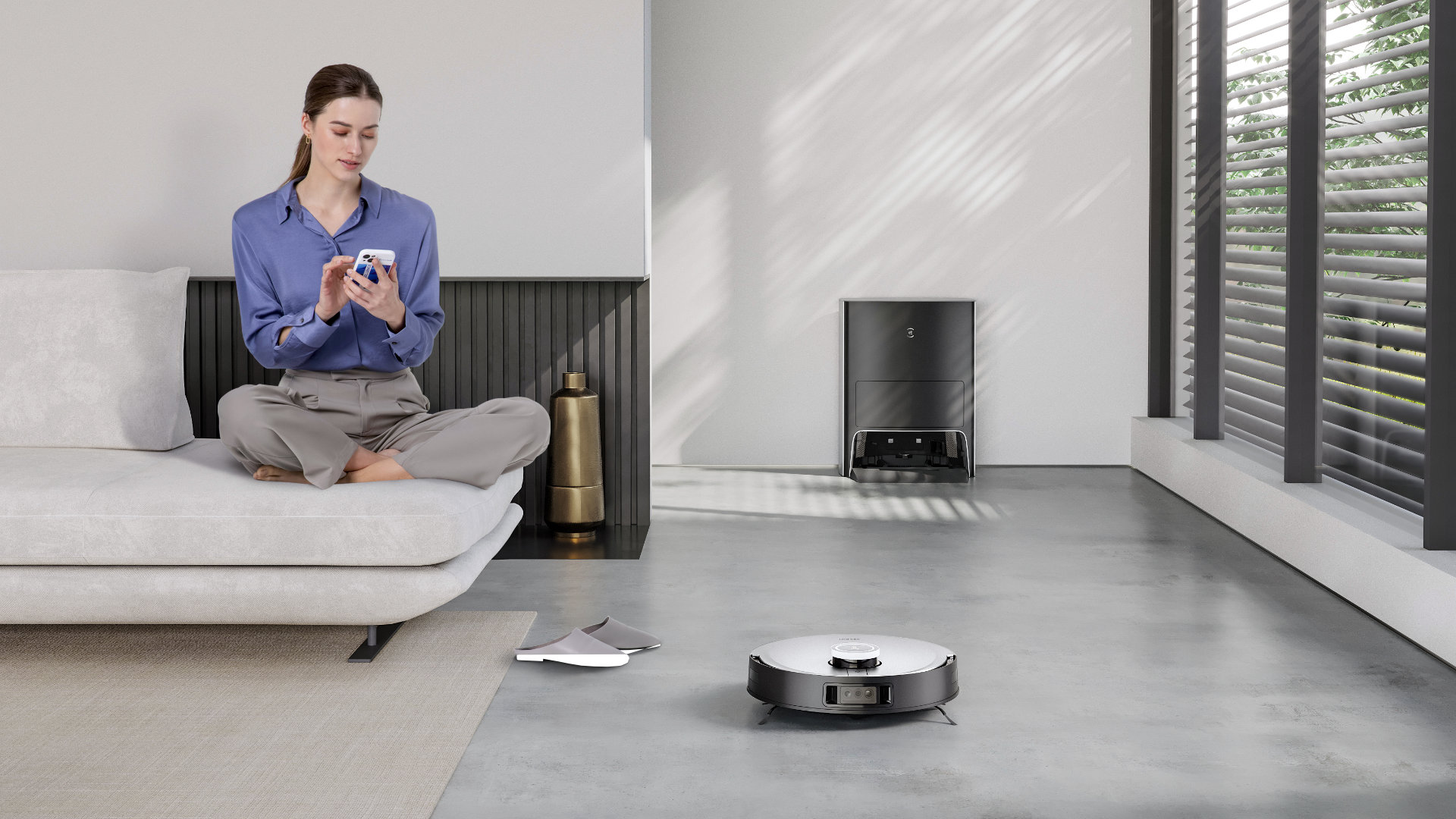 développe un robot d'intérieur pour la maison connectée