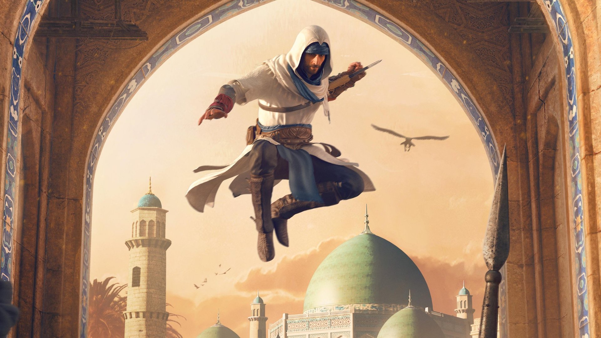 Flasque Assassin's Creed Shadows – Coffret Cadeau Officiel Avec 2 Verres à Shot Et 1 Entonnoir – Ubisoft X Raven Forge