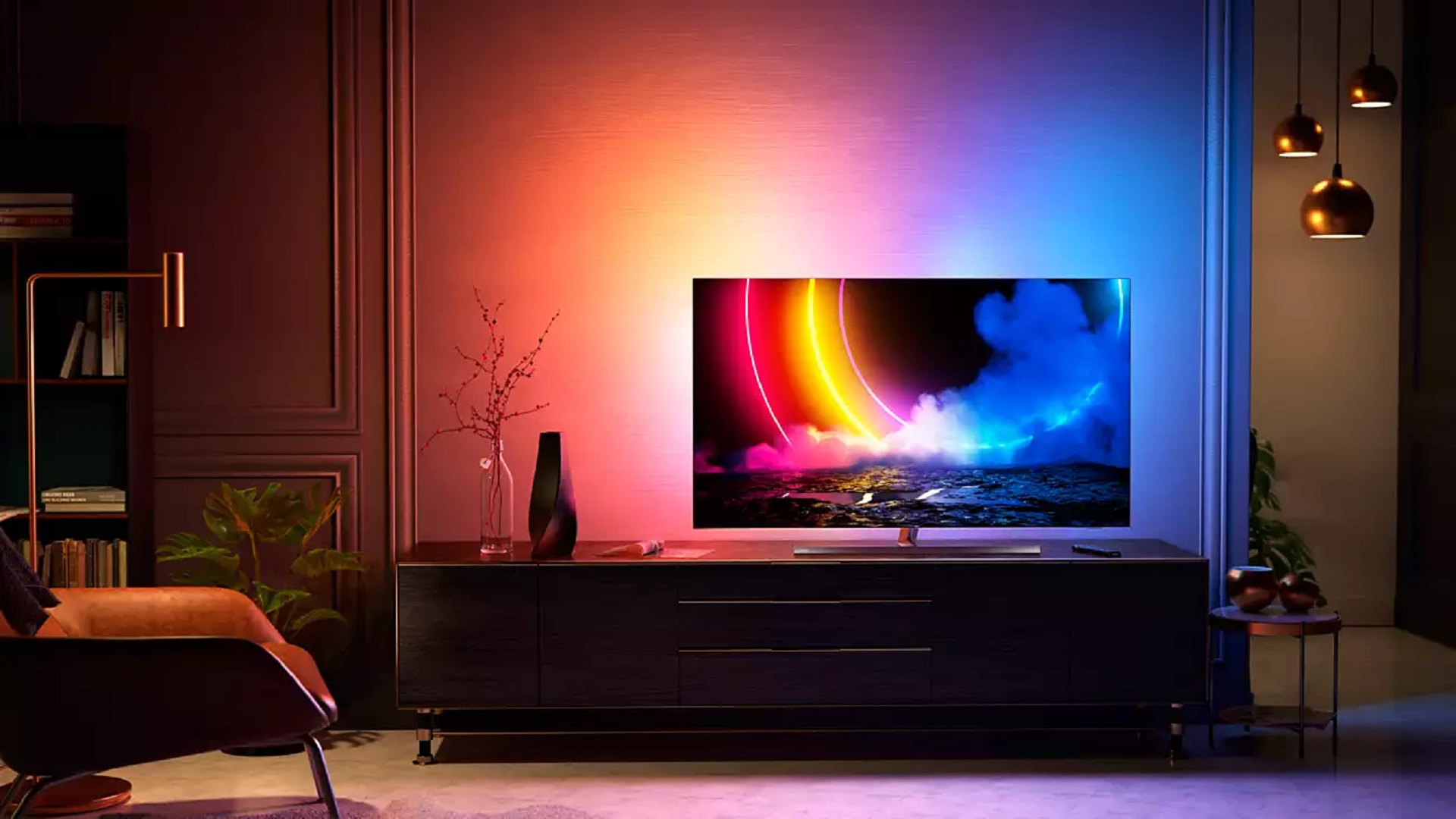 Un téléviseur qui met l'ambiance ? Ce Philips, avec OLED et