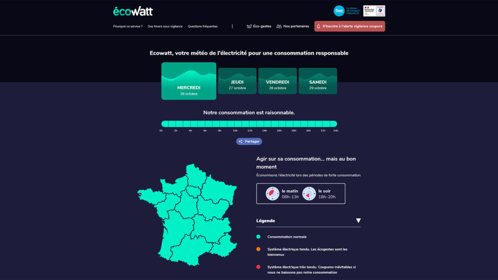 Ecowatt site