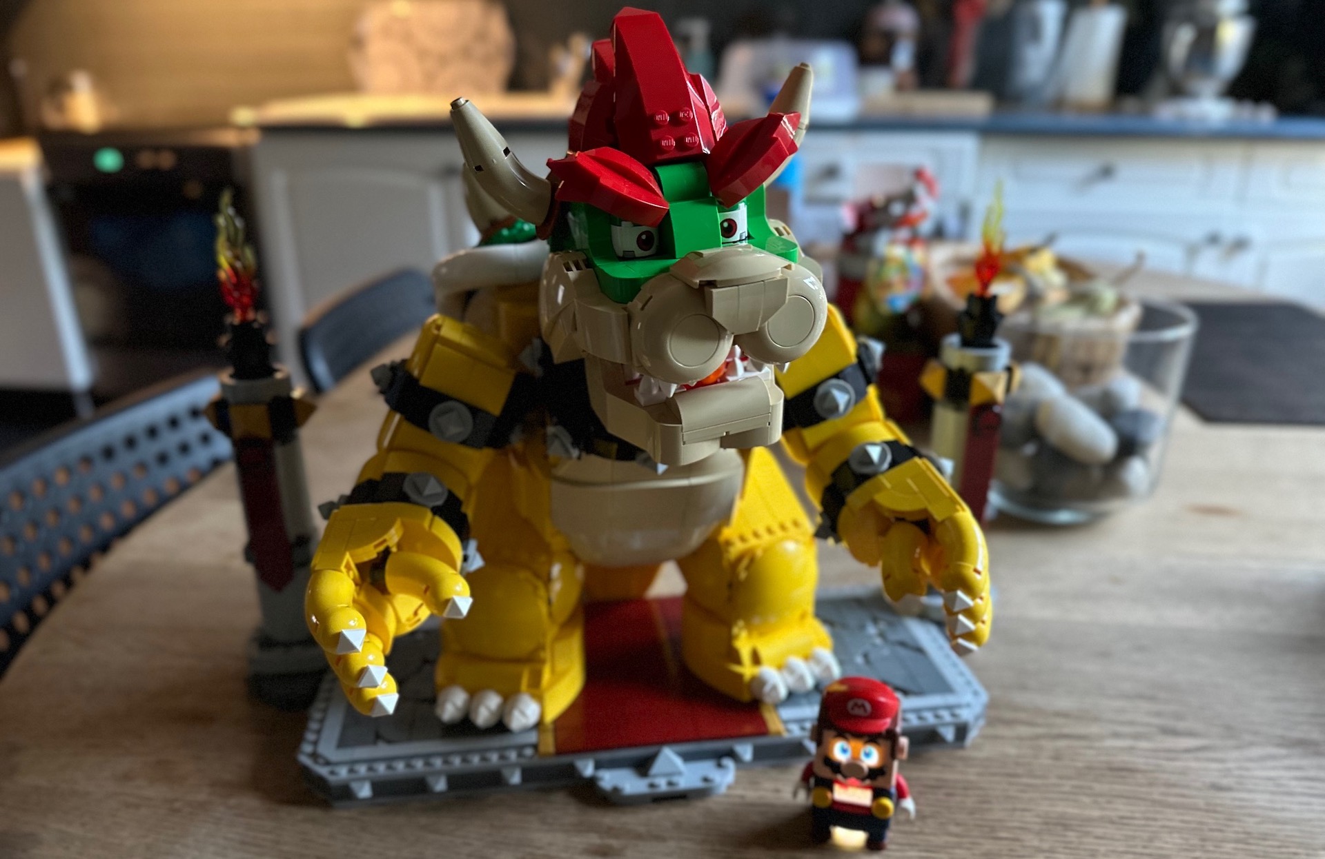 Test du Bowser en Lego : il bien plus impressionnant que vous l