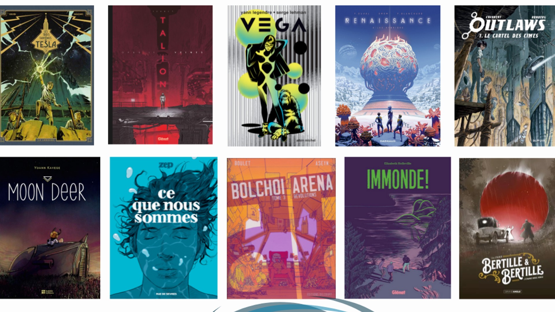 Le nouveau Prix de la BD de science-fiction dévoile sa sélection 2022 -  Numerama