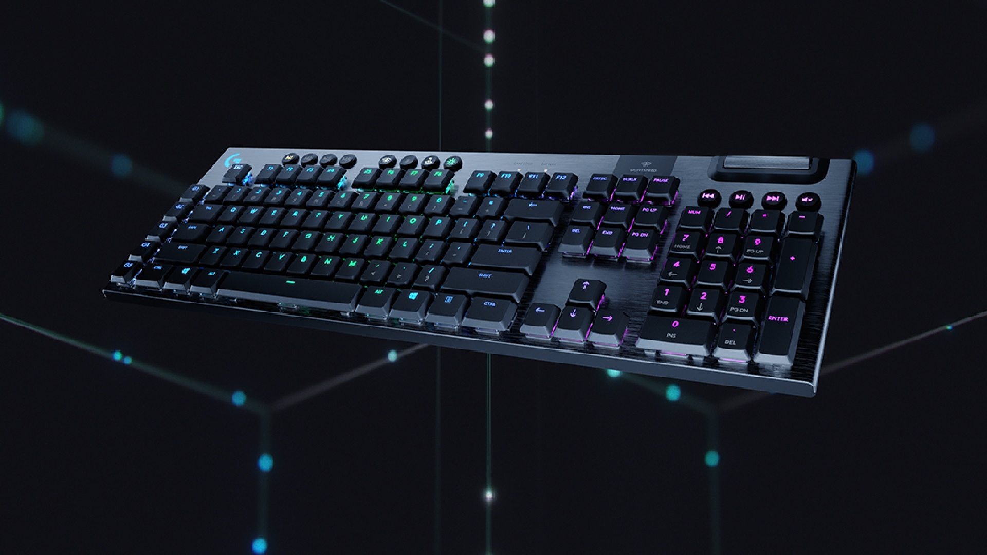 Clavier gamer sans fil pro x lightspeed tkl tactile noir Logitech