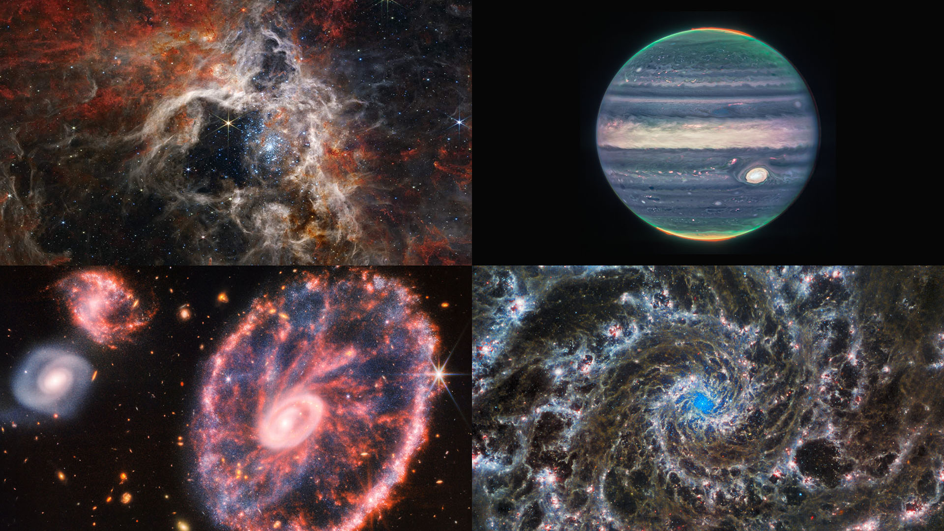 Wszystkiego najlepszego !  Oto najpiękniejsze zdjęcia kosmosu autorstwa Jamesa Webba