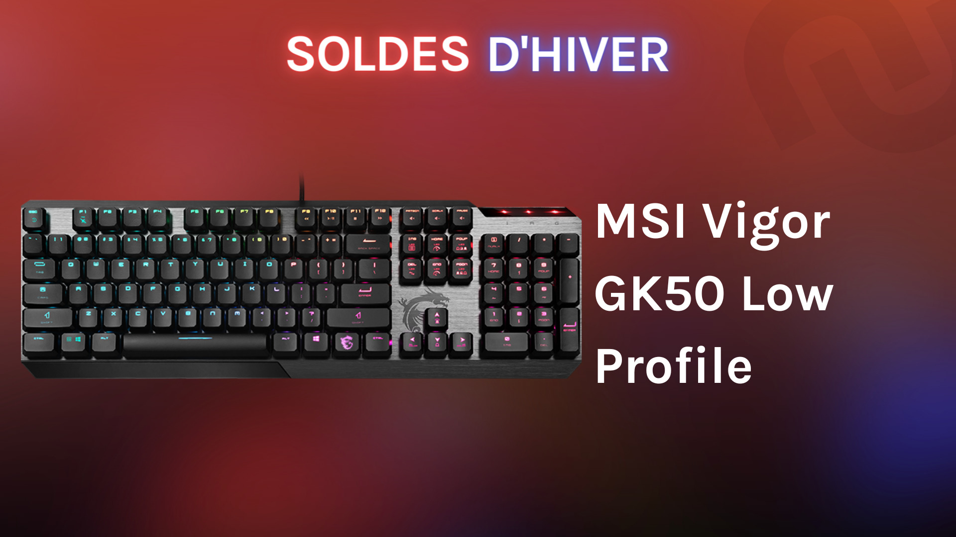 Un super Clavier Gaming pour 50€