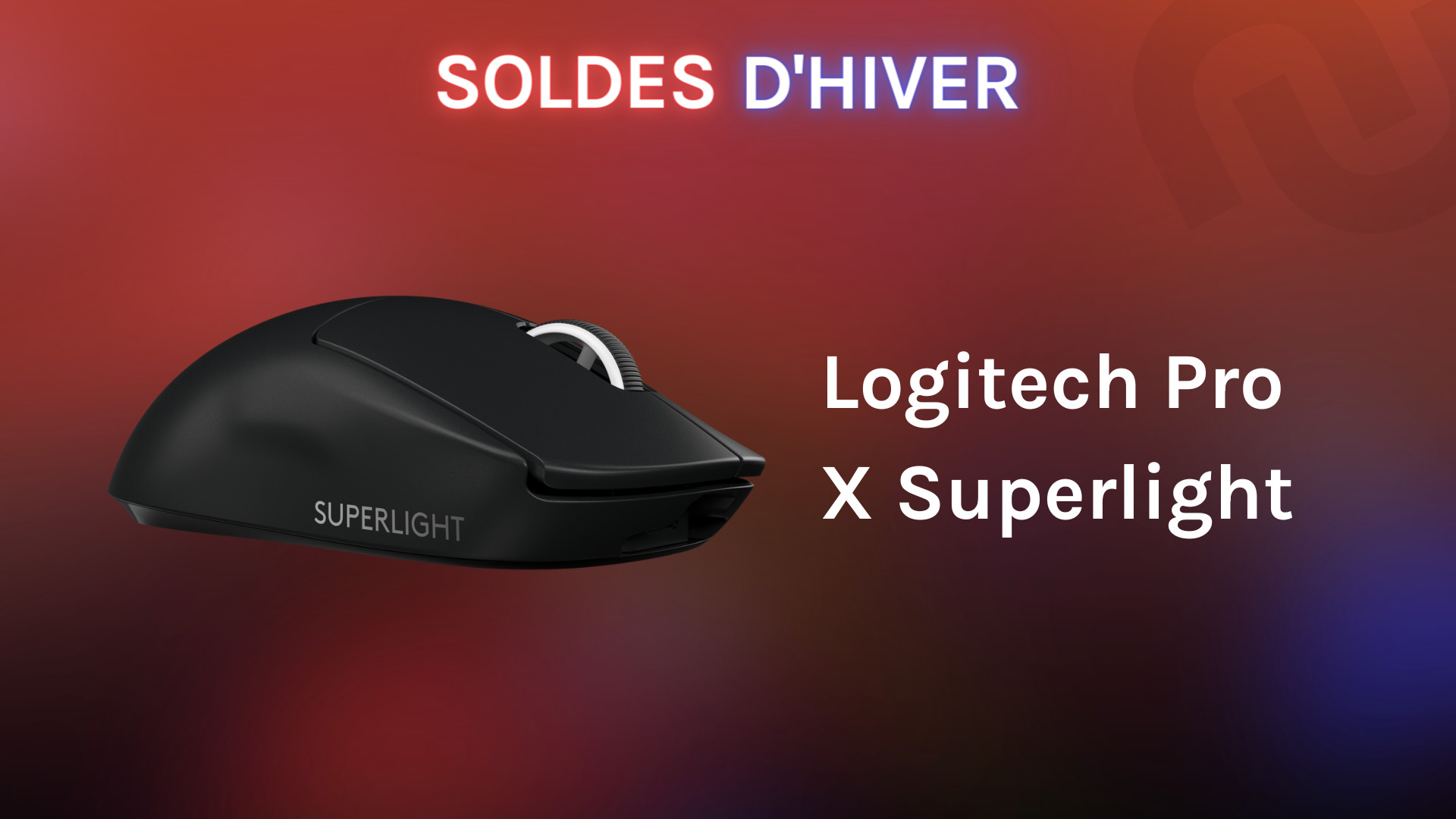La souris gaming Pro X Superlight de Logitech en promo pendant les