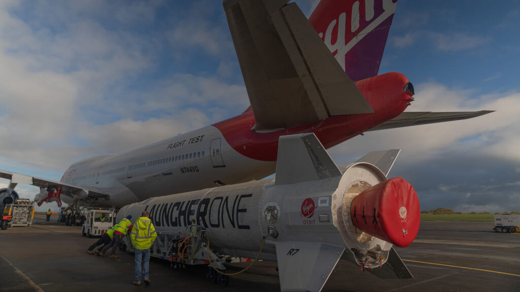 LauncherOne Virgin Orbit