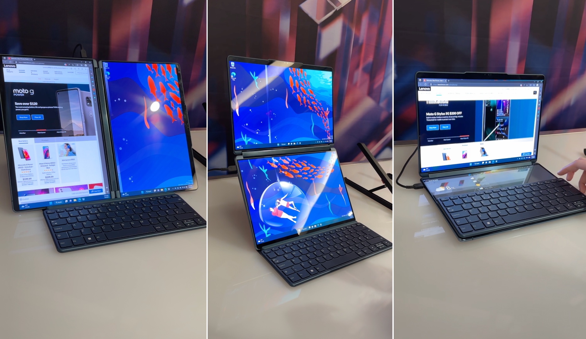 Lenovo dévoile deux nouveaux PC hybrides 2-en-1 et une tablette sous  Android - CNET France