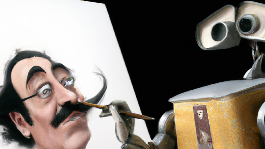 Dall-E Wall-E Dali