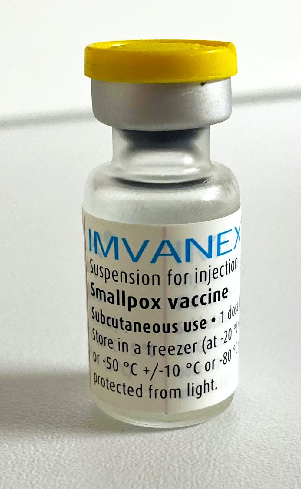 Dose d’Imvanex « suspension for injection, Smallpox vaccine »