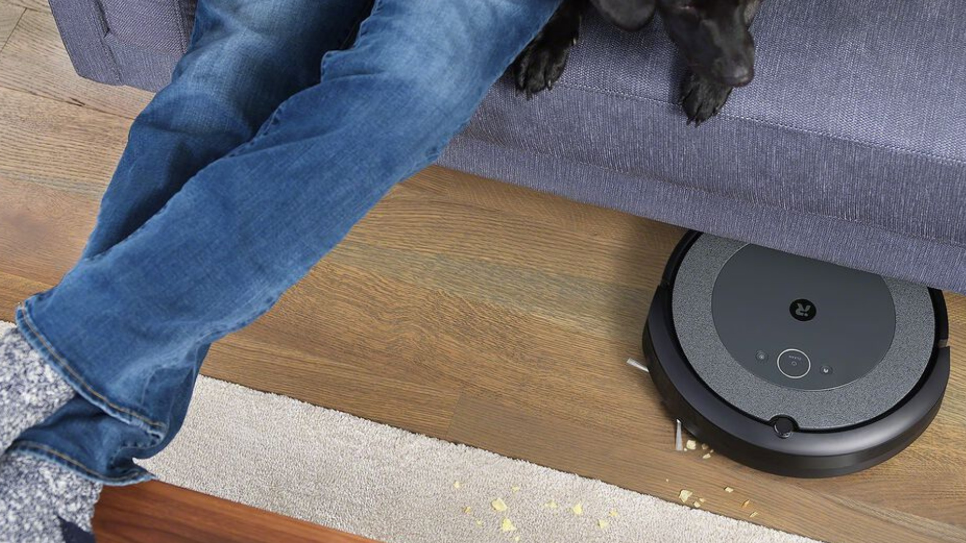 Le Roomba i5+ et sa station de vidage perdent une centaine d'euros