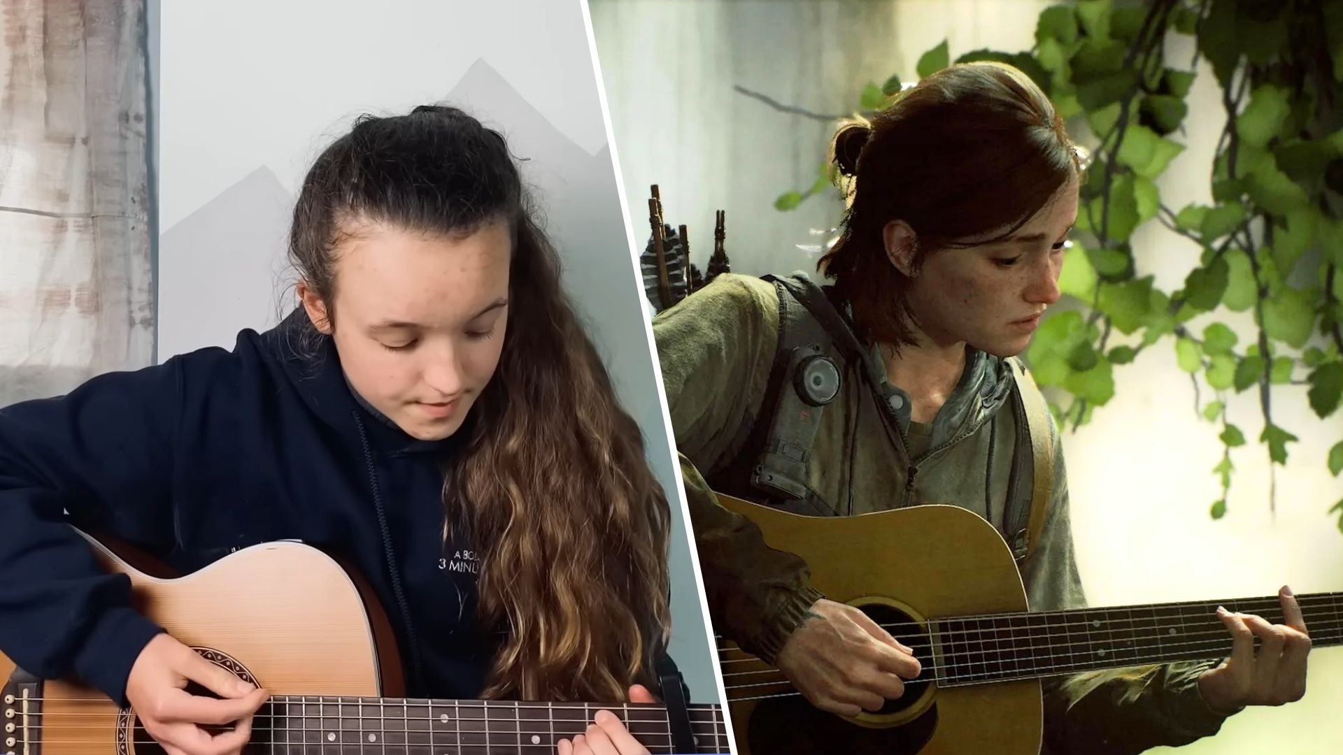 last of us ellie guitar bellaramsey