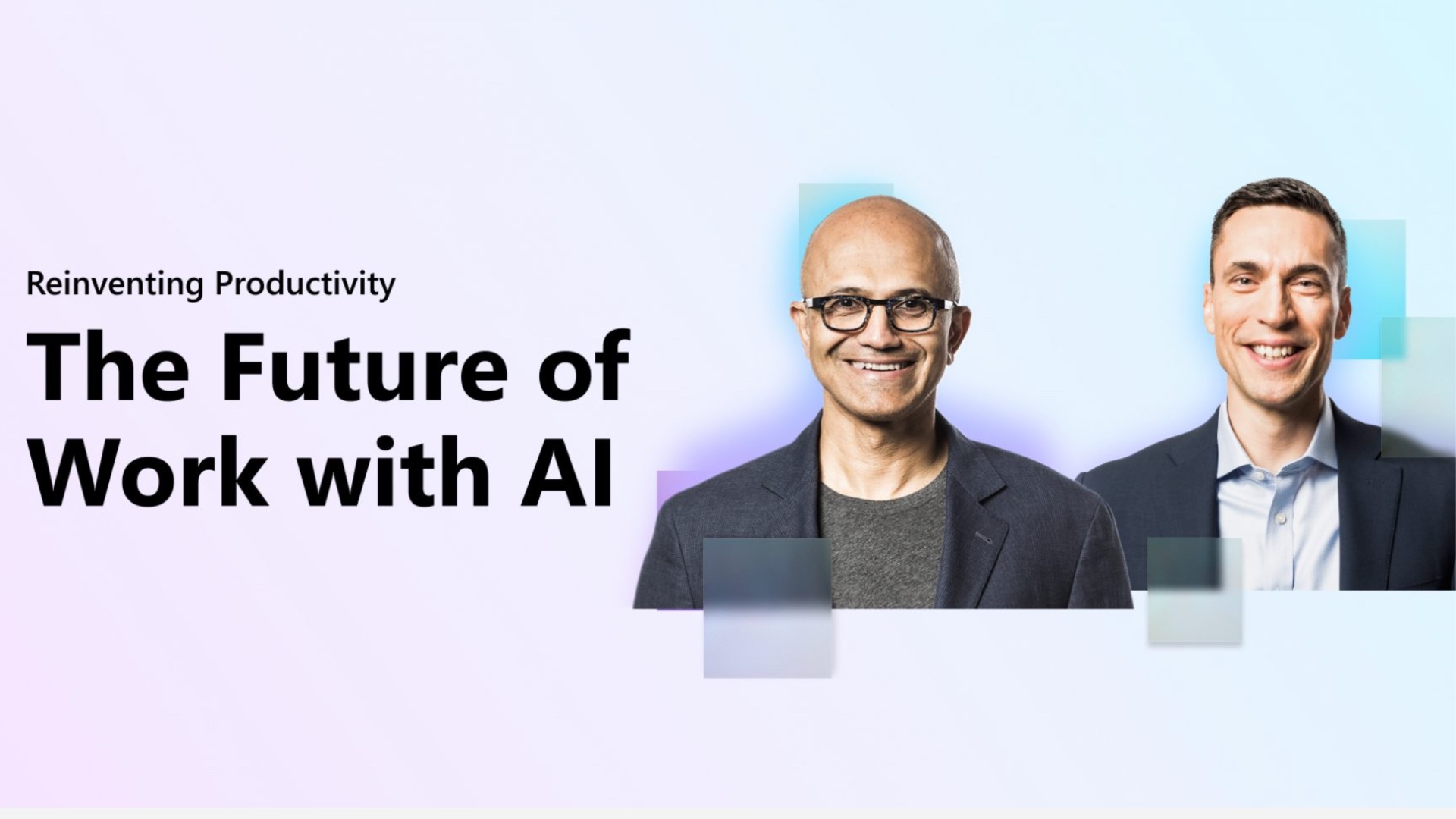 Comment revoir la conférence de Microsoft sur l'intelligence