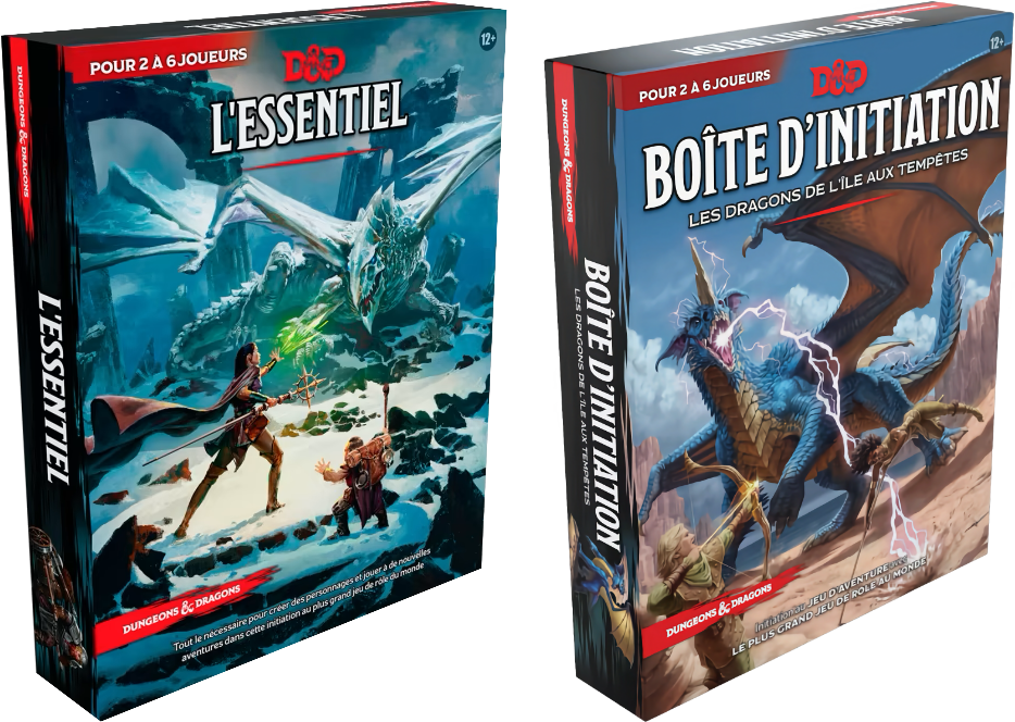 Acheter Donjons & Dragons : Boîte d'Initiation - Les Dragons de l'Île aux  Tempêtes - Wizards Of The Coast - Jeux de société - Le