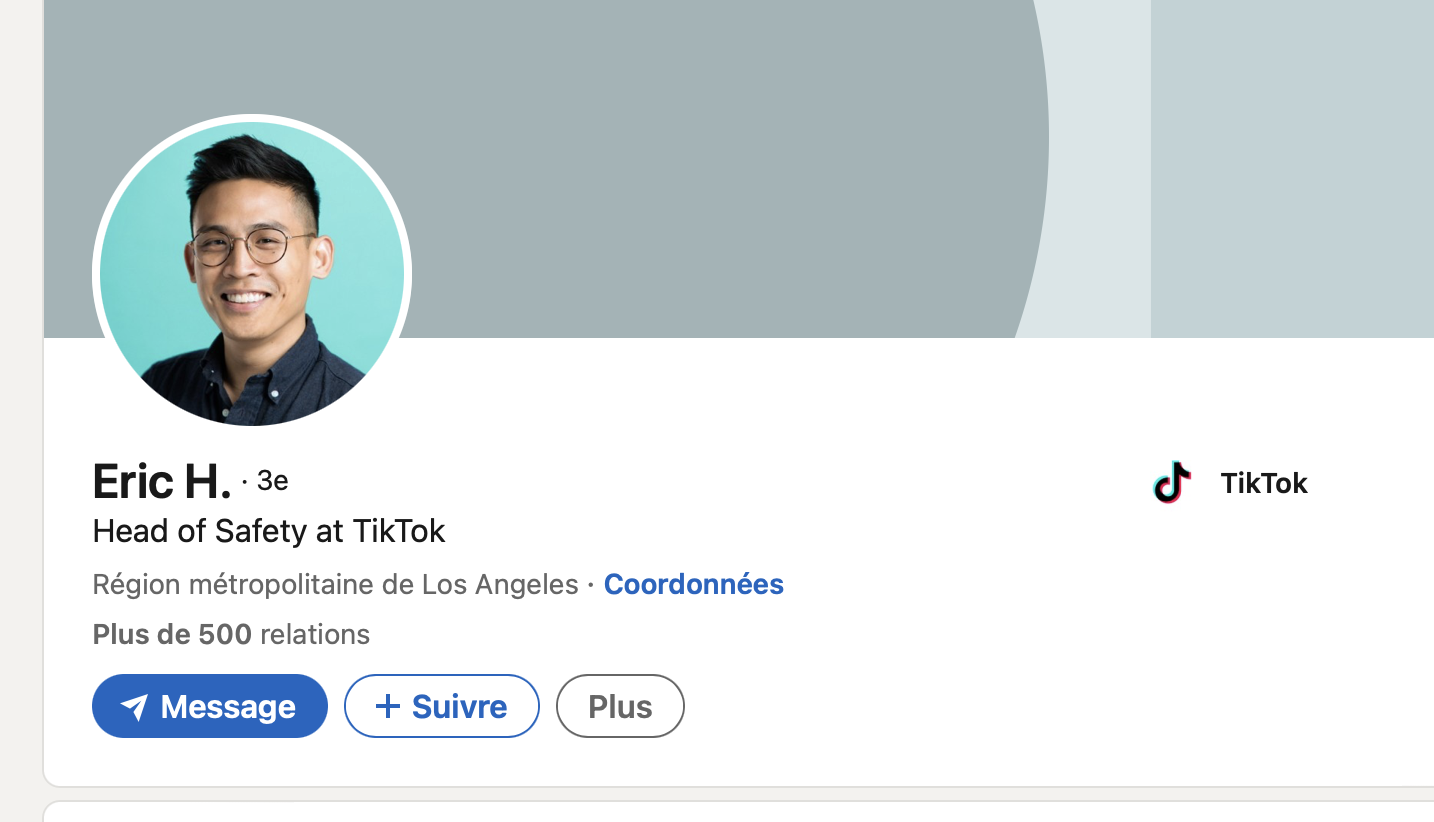 TikTok's Head of US Trust and Safety Eric Han Announces Departure 