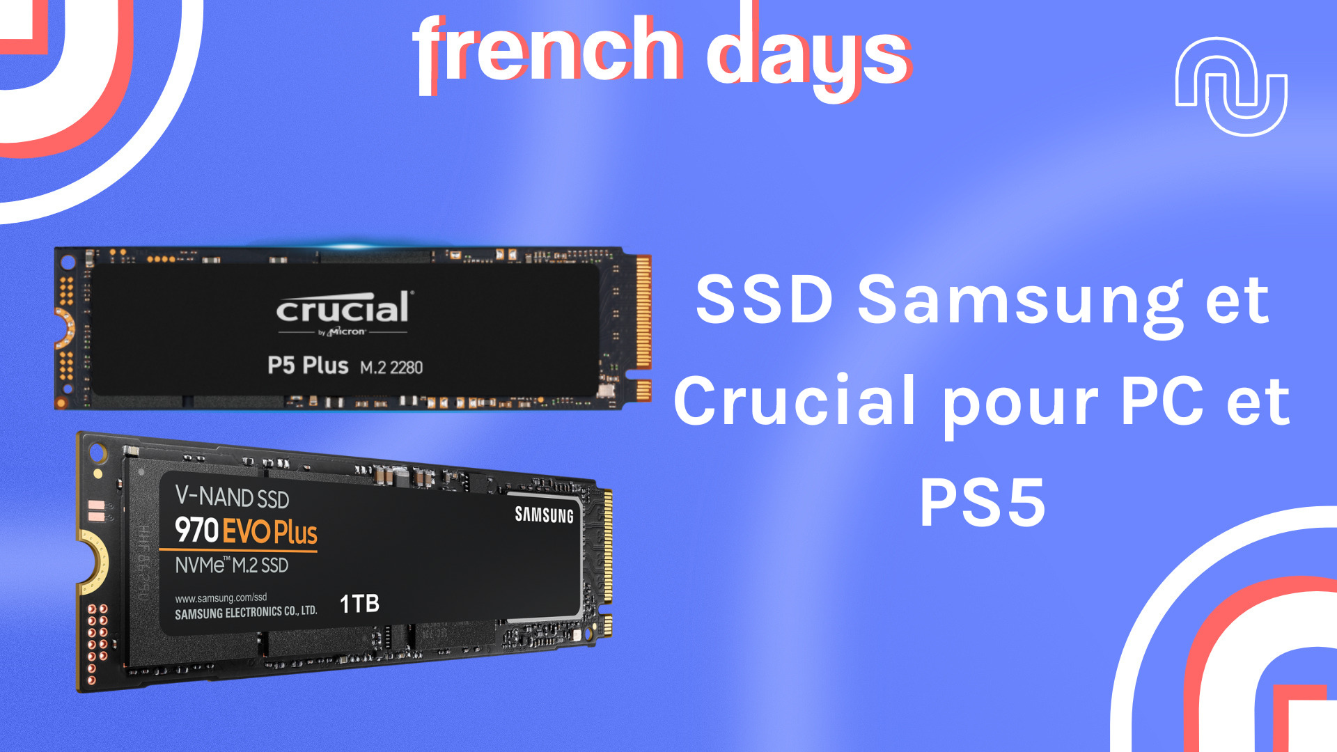 Soldes Crucial P5 Plus 2 To avec dissipateur 2024 au meilleur prix sur