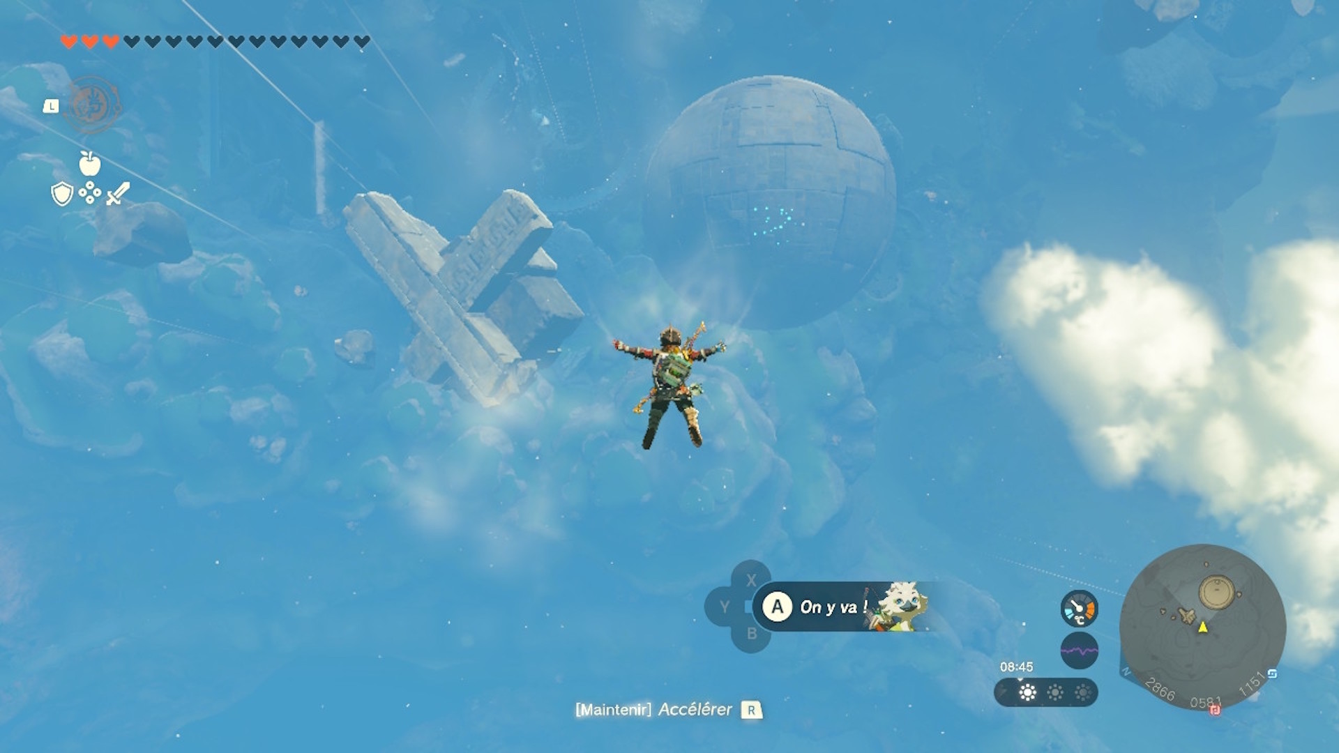 Il réussit à finir Zelda: Tears of the Kingdom sans poser le pied sur Hyrule