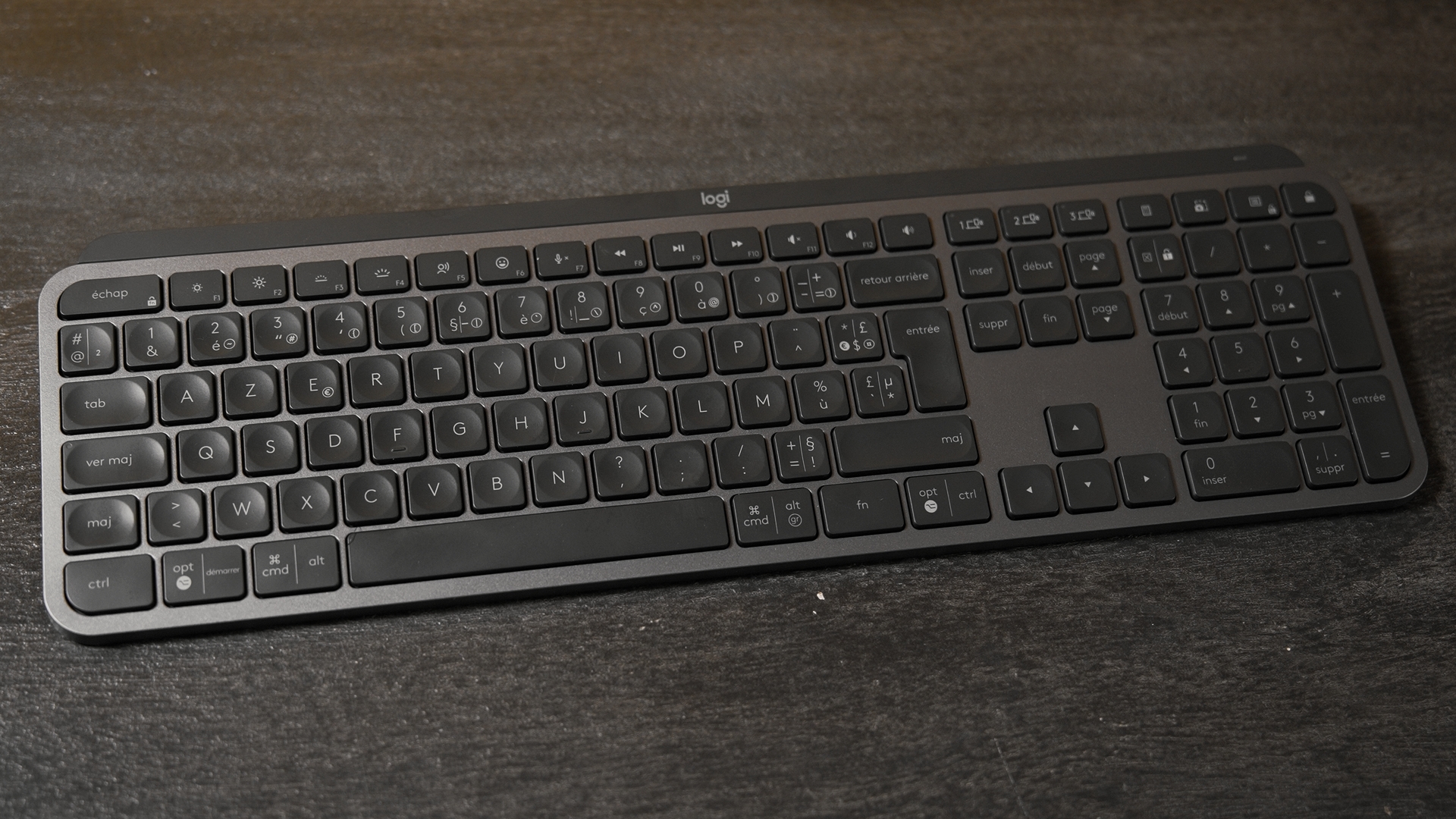 Clavier + Souris LOGITECH MX keys S avec repose poignet