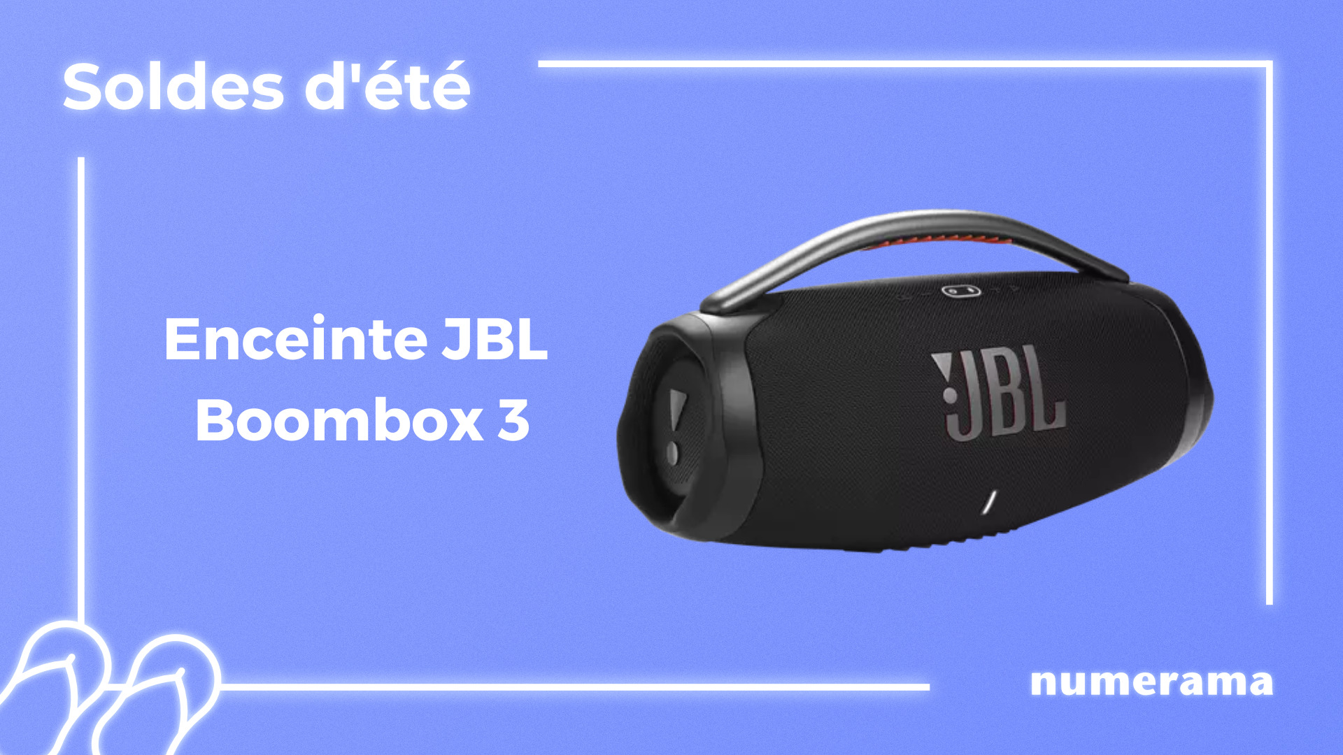 L'enceinte portable JBL Charge 3 est à moins de 100 € pendant les