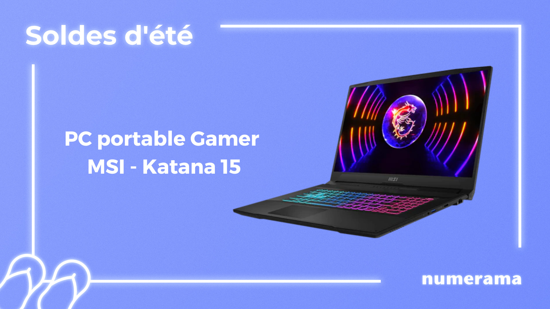 500 € de remise sur ce PC portable gamer conçu par MSI