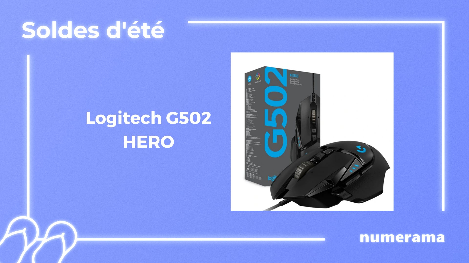 Grosse baisse de prix pour la souris gaming Logitech G502 Hero