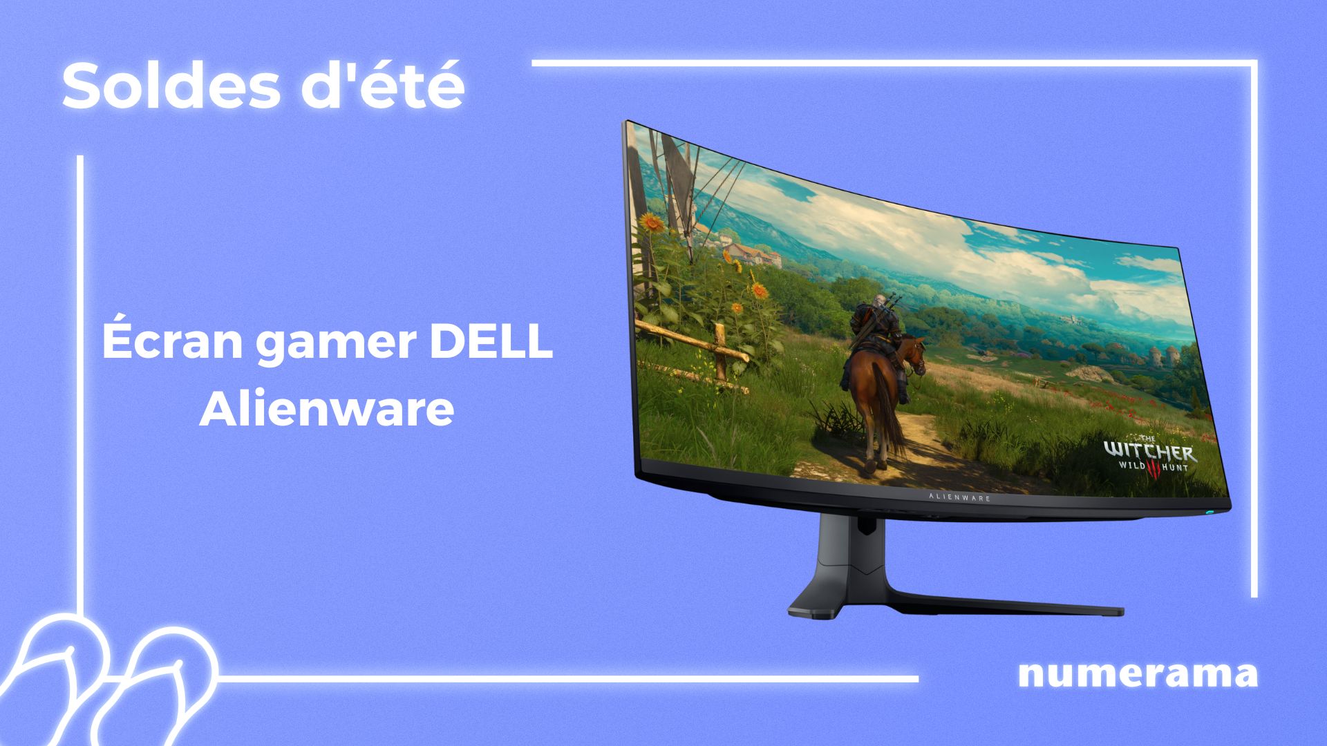 200€ sur l'écran PC gamer incurvé Alienware 34 pouces 120Hz