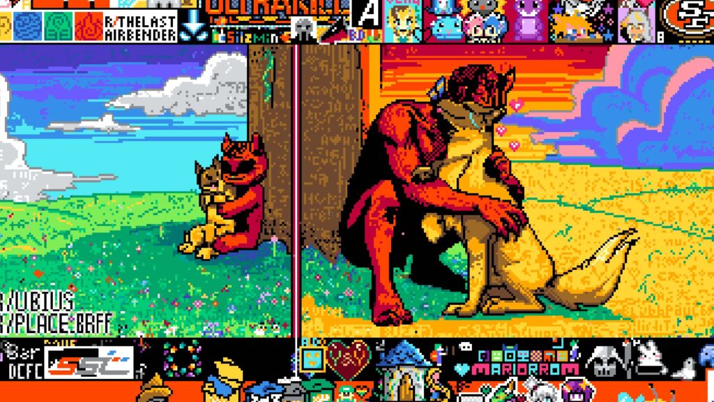 chien pixel art