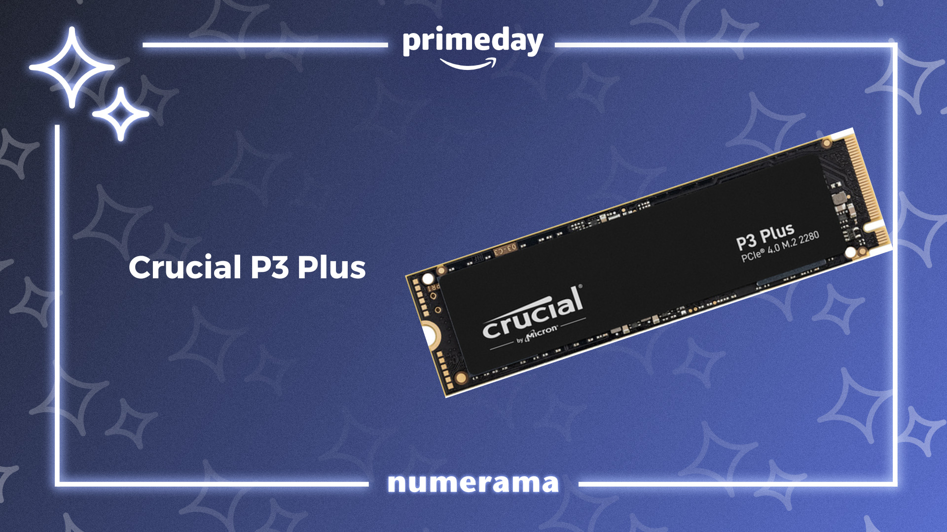 Pour les soldes , le SSD Crucial P3 Plus 4 To est à son