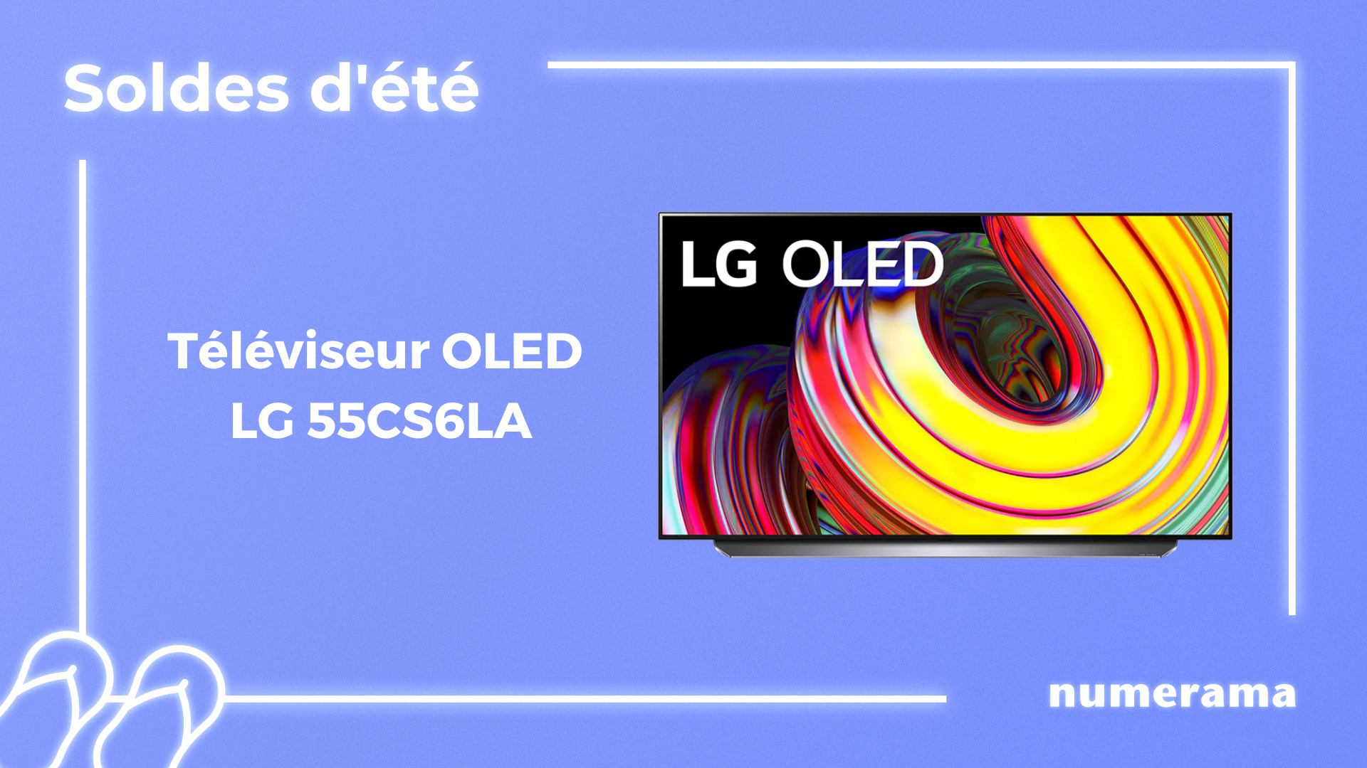 L'excellent téléviseur OLED CS de LG passe sous les 1 000 € pour