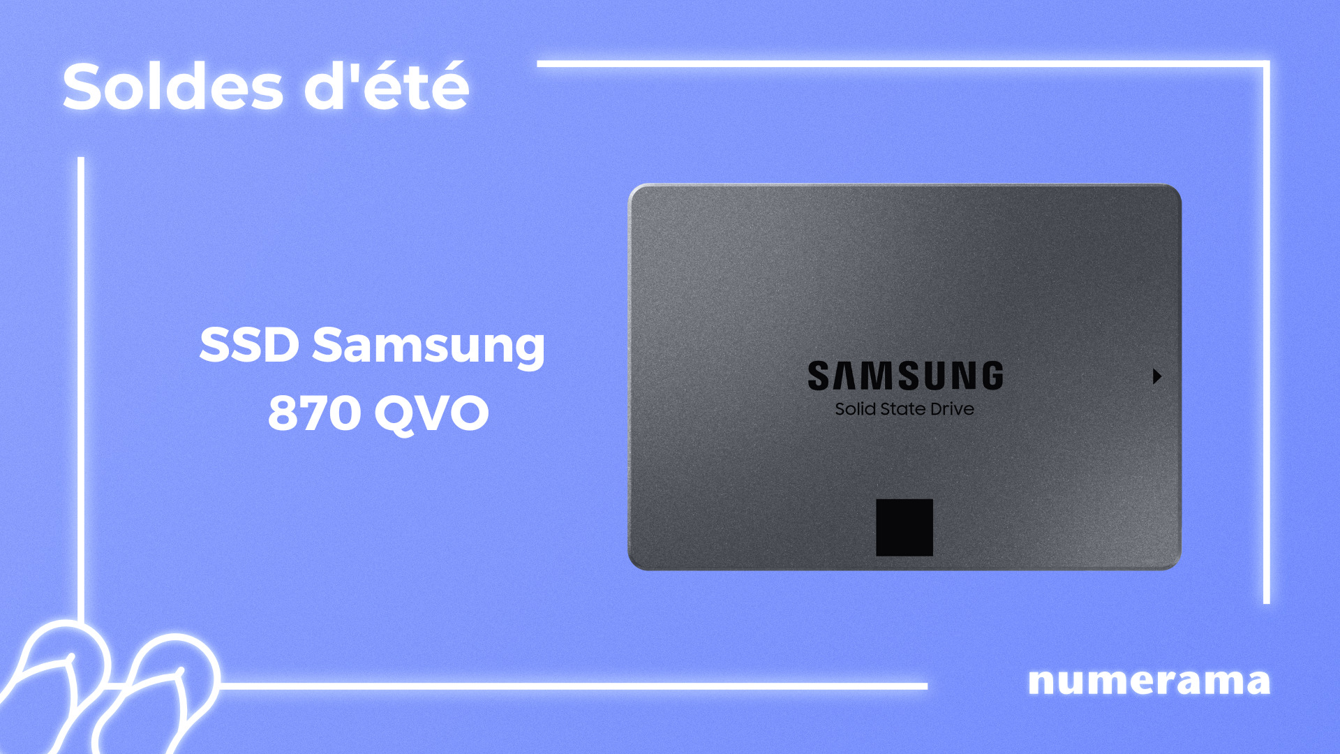 Le nouveau SSD interne Samsung 870 EVO 1 To à 99 €