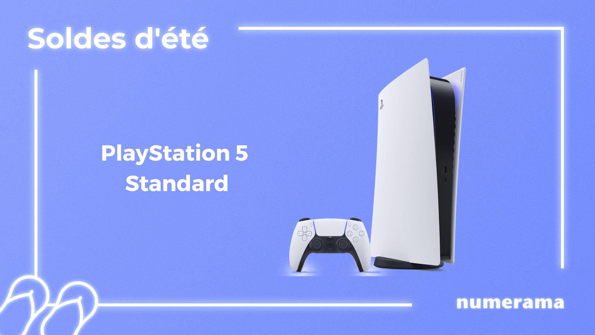 Soldes d'hiver 2024 : la PlayStation 5 Slim Edition Standard est en promo !