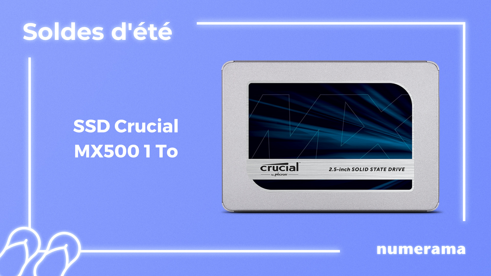 Soldes Crucial MX500 1 To 2.5 2024 au meilleur prix sur